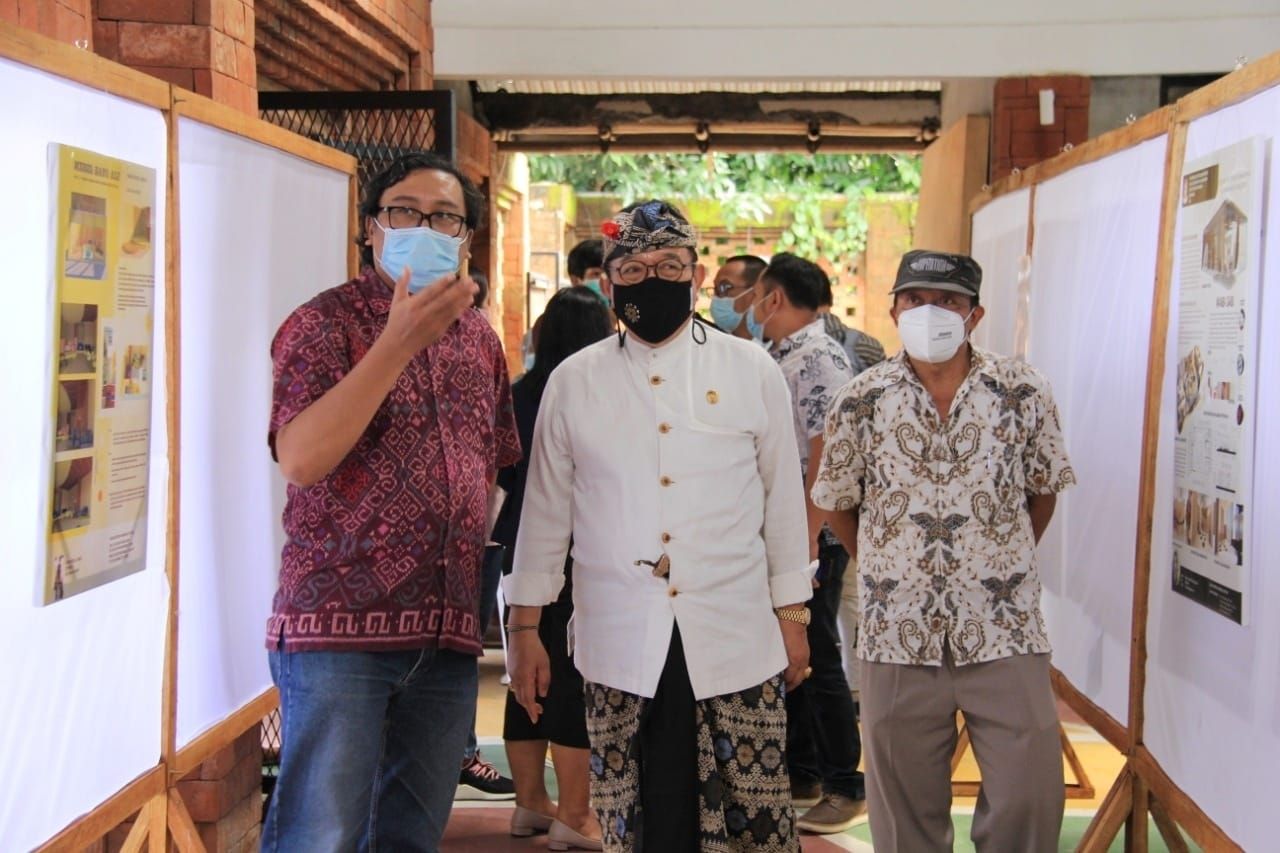 podiumnews.com-Wagub Bali Ajak ISI Turut Kuatkan Desain Interior Berbasis Budaya